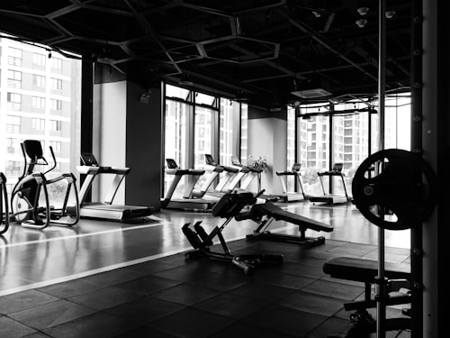 Séance de sport en salle